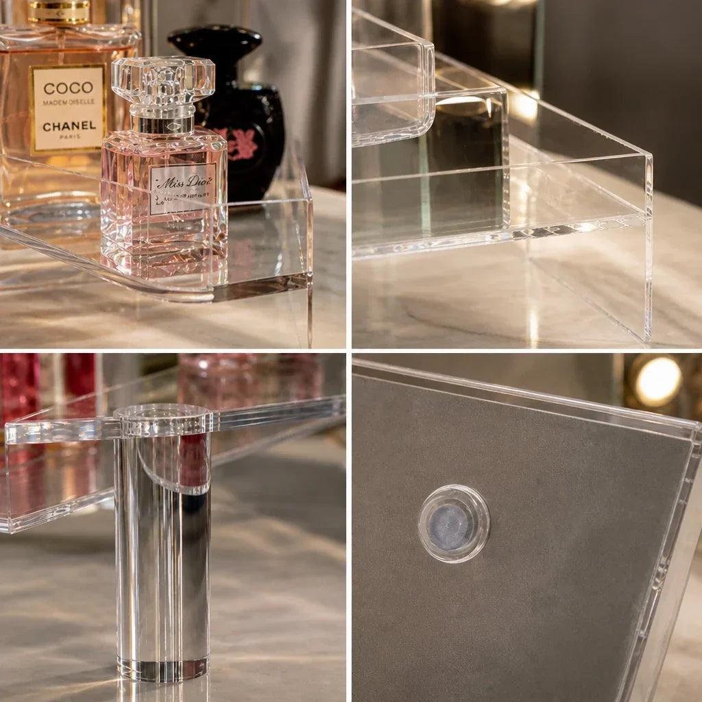 Perfume Organiser - 2 Tier Clear Acrylic Display