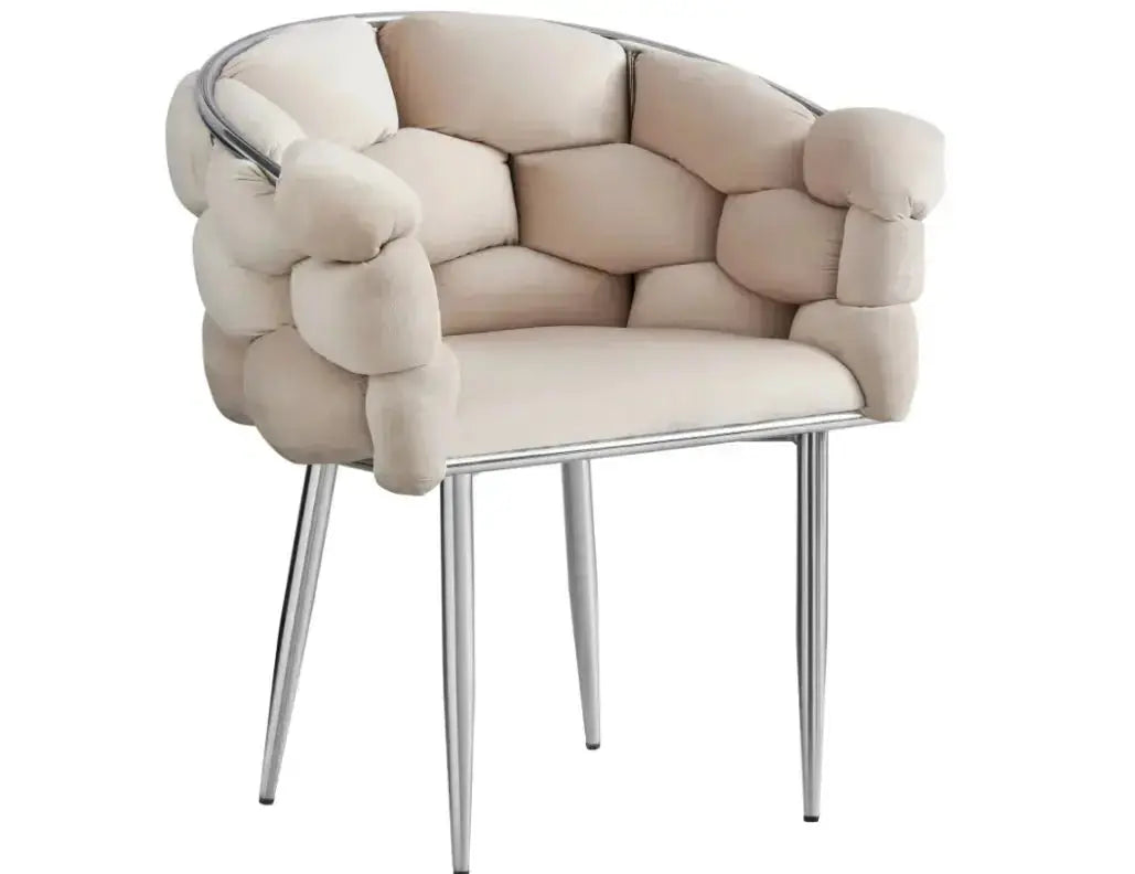 Dressing Table Chair with Padded Seat - 53 x 43cm