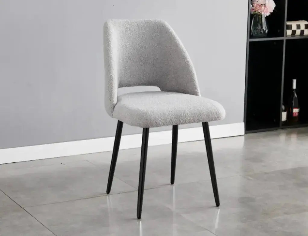 Dressing Table Chair - Quilted Cotton Upholstery