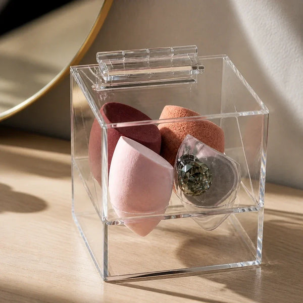 Makeup Organiser for Sponges - Clear Acrylic