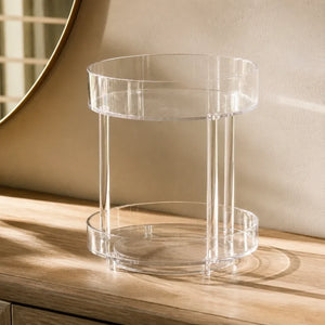Makeup and Skincare Organiser - 2 Tier Rotating