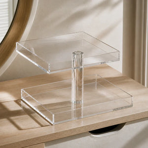 Perfume Organiser - 2 Tier Clear Acrylic Display