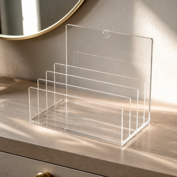 Makeup Organiser for Palettes - Clear Acrylic