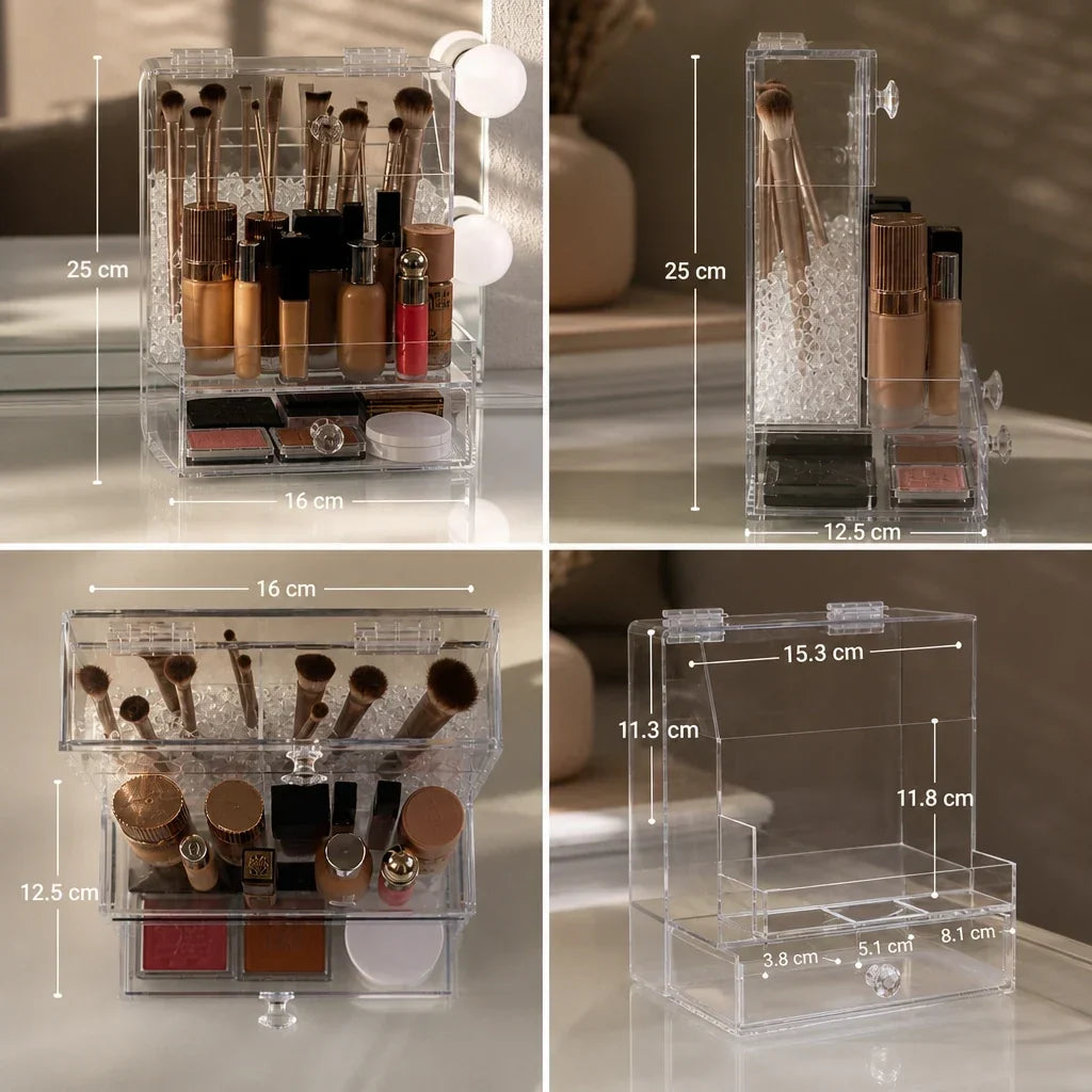 Makeup Organiser for Everyday Essentials - Acrylic